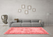 Contemporary Red Washable Rugs