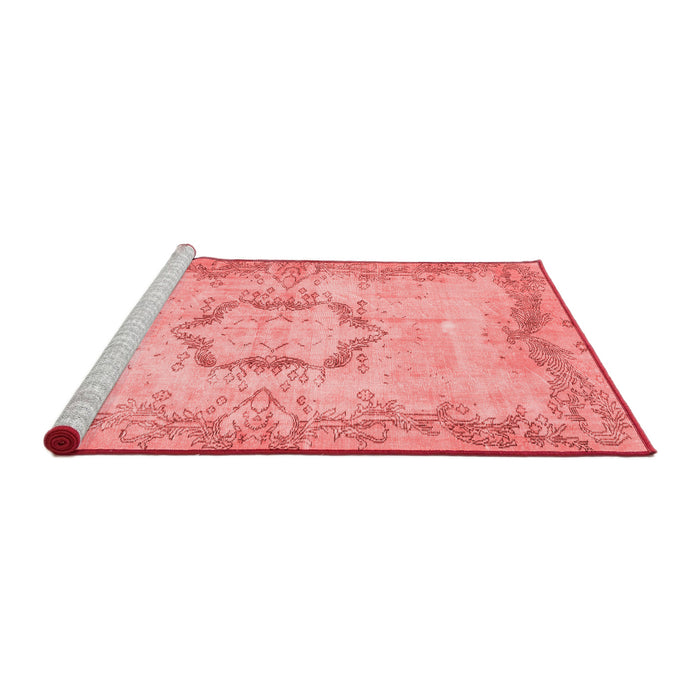 Contemporary Red Washable Rugs