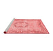 Contemporary Red Washable Rugs