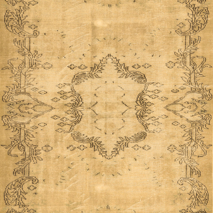 Abstract Brown Contemporary Rug, con454brn