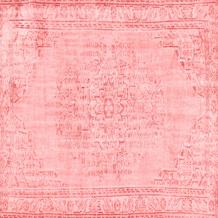 Machine Washable Abstract Red Contemporary Rug, wshcon455red