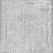 Serging Thickness of Abstract Gray Contemporary Rug, con455gry