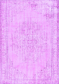 Abstract Purple Contemporary Rug, con455pur