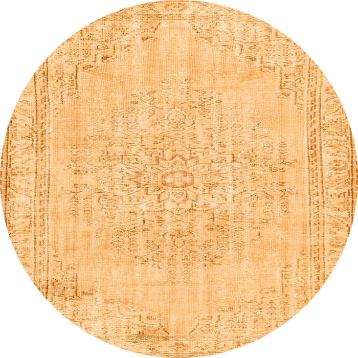 Machine Washable Abstract Orange Contemporary Area Rugs, wshcon455org