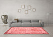 Contemporary Red Washable Rugs