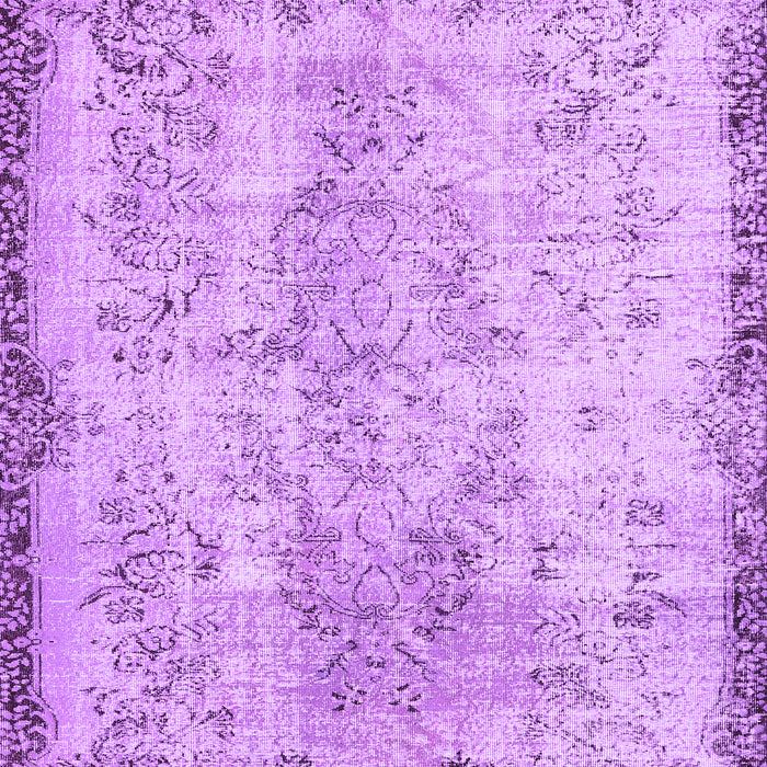 Abstract Purple Contemporary Rug, con456pur