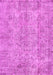 Machine Washable Abstract Pink Contemporary Rug, wshcon457pnk