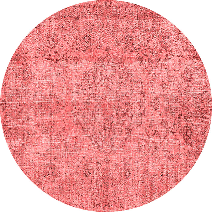 Machine Washable Abstract Red Contemporary Rug, wshcon457red