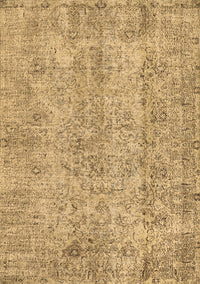 Abstract Brown Contemporary Rug, con457brn