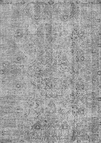 Abstract Gray Contemporary Rug, con457gry