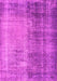 Machine Washable Persian Pink Bohemian Rug, wshcon458pnk