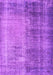 Machine Washable Persian Purple Bohemian Area Rugs, wshcon458pur