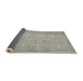 Thickness of Contemporary Khaki Green Modern Rug, con459