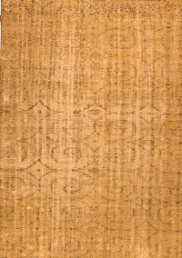 Abstract Orange Contemporary Rug, con459org