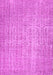 Abstract Pink Contemporary Rug, con459pnk