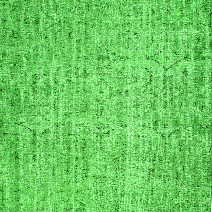Abstract Green Contemporary Rug, con459grn
