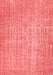 Abstract Red Contemporary Area Rugs