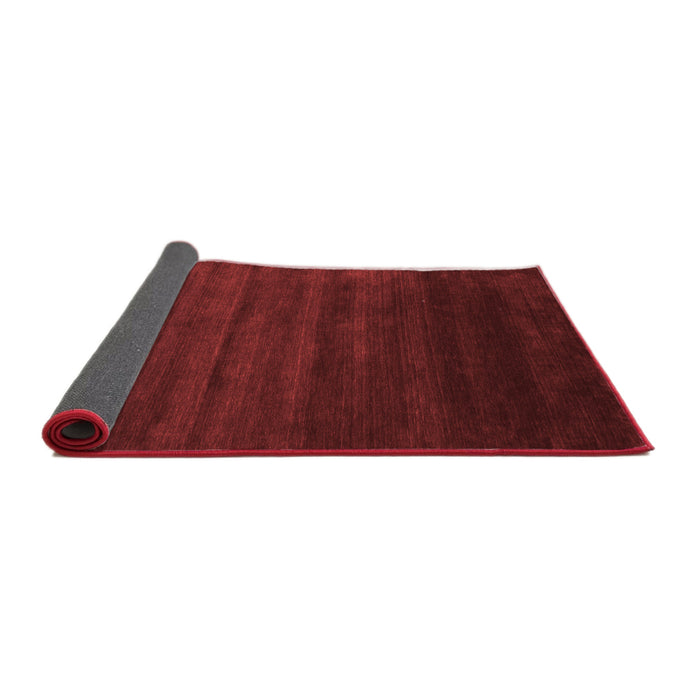 Abstract Red Contemporary Area Rugs