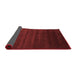 Abstract Red Contemporary Area Rugs