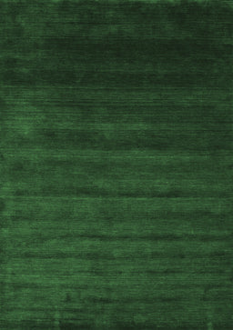 Abstract Emerald Green Contemporary Rug, con45emgrn