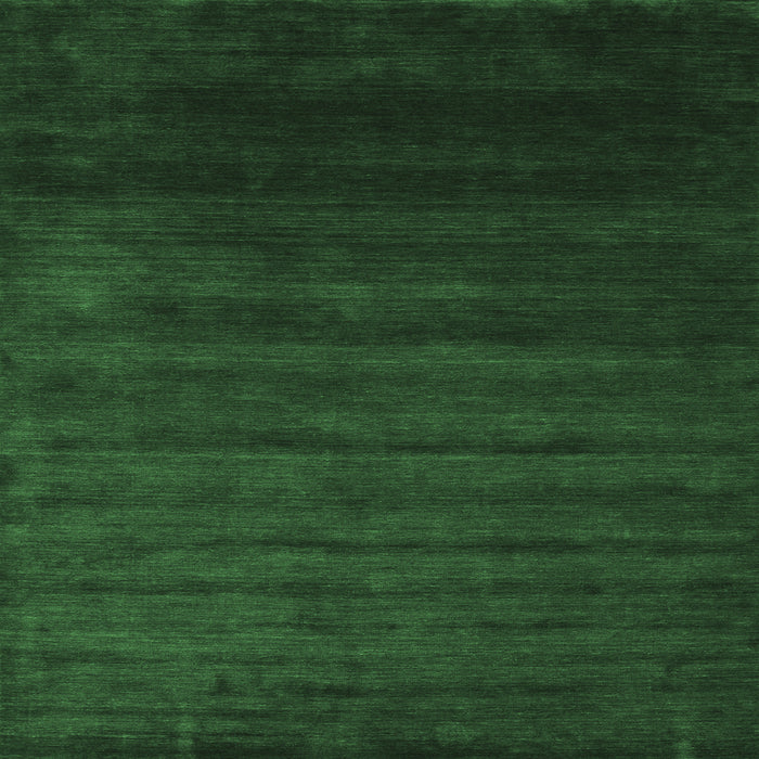 Square Abstract Emerald Green Contemporary Rug, con45emgrn