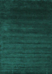 Abstract Turquoise Contemporary Rug, con45turq