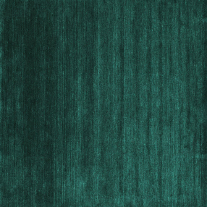 Square Machine Washable Abstract Turquoise Contemporary Area Rugs, wshcon45turq