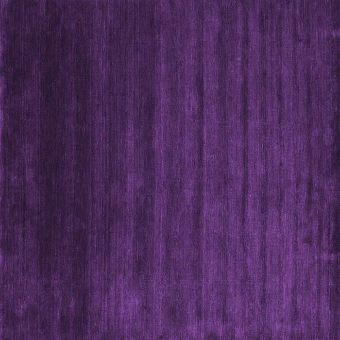 Square Machine Washable Abstract Purple Contemporary Area Rugs, wshcon45pur