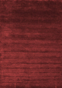 Abstract Red Contemporary Rug, con45red