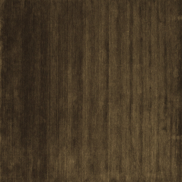 Square Machine Washable Abstract Brown Contemporary Rug, wshcon45brn