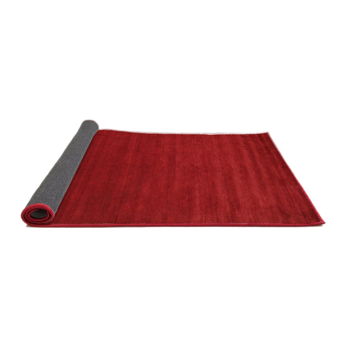Thickness of Contemporary Red Modern Rug, con46