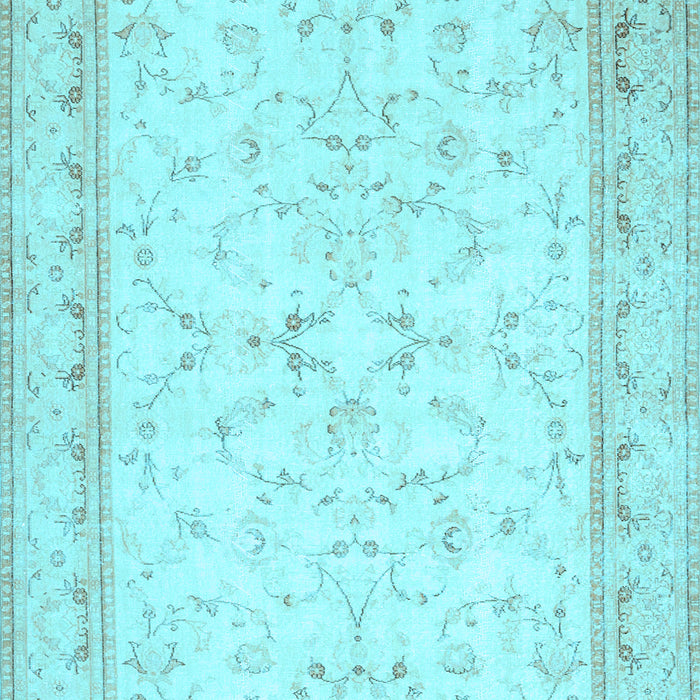 Abstract Light Blue Contemporary Rug, con460lblu