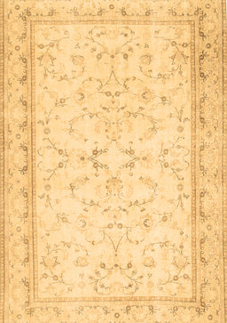 Abstract Brown Contemporary Rug, con460brn