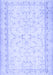 Machine Washable Abstract Blue Contemporary Rug, wshcon460blu