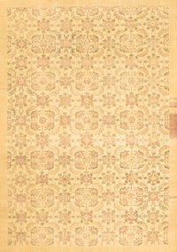 Abstract Brown Contemporary Rug, con461brn