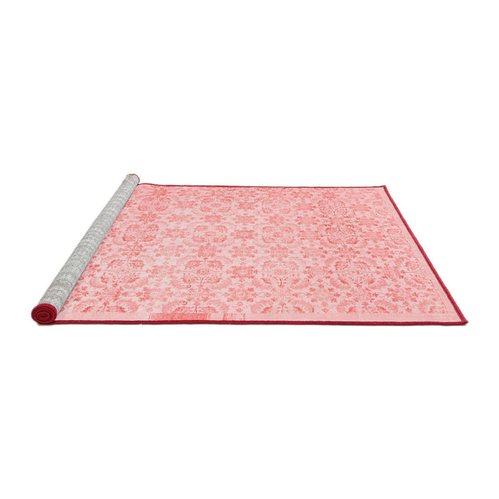 Contemporary Red Washable Rugs