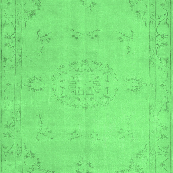 Abstract Emerald Green Contemporary Rug, con462emgrn