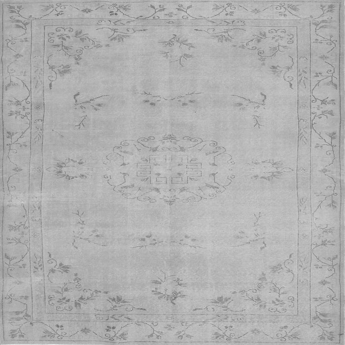 Serging Thickness of Abstract Gray Contemporary Rug, con462gry