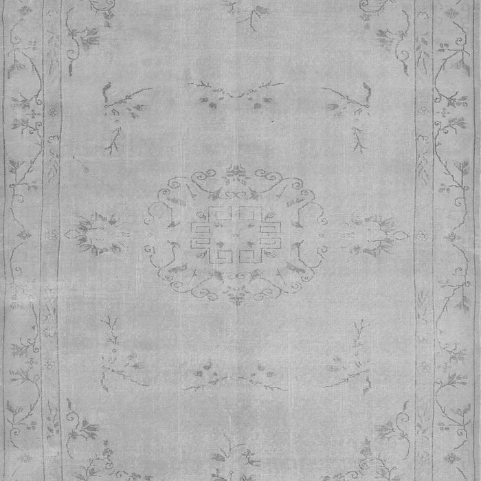 Abstract Gray Contemporary Rug, con462gry