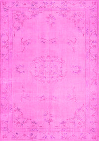 Abstract Pink Contemporary Rug, con462pnk