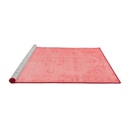 Contemporary Red Washable Rugs