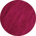 Round Abstract Pink Contemporary Rug, con463pnk