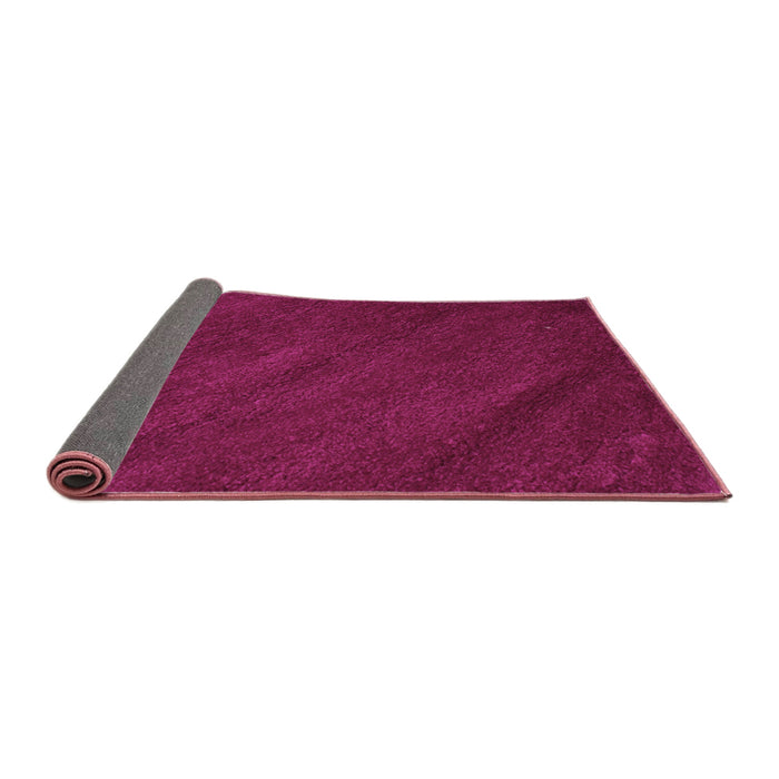 Sideview of Abstract Purple Contemporary Rug, con463pur