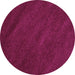 Round Abstract Purple Contemporary Rug, con463pur