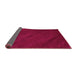 Sideview of Abstract Pink Contemporary Rug, con463pnk