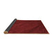 Sideview of Abstract Brown Contemporary Rug, con463brn