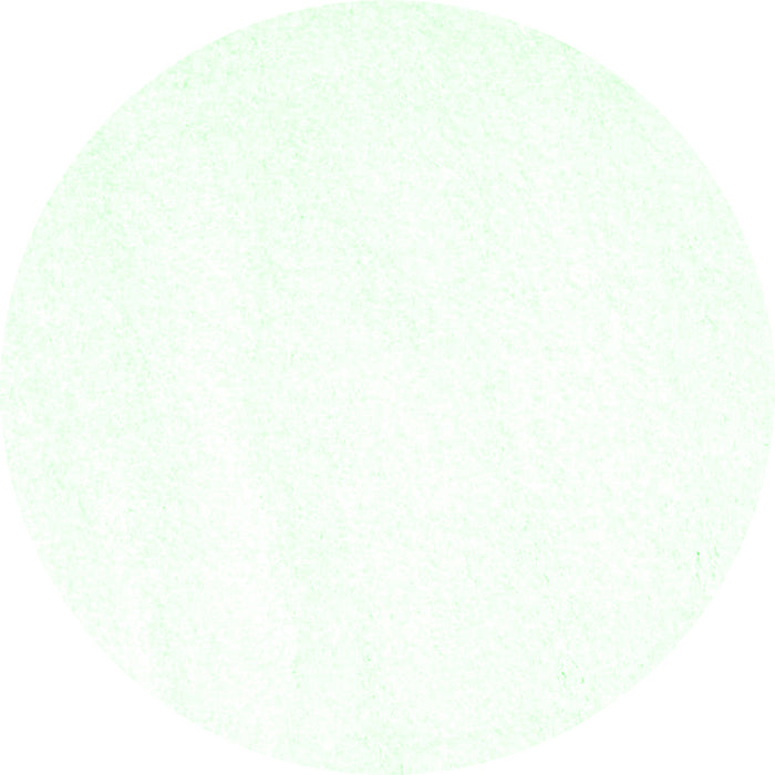 Round Machine Washable Solid Emerald Green Modern Area Rugs, wshcon464emgrn