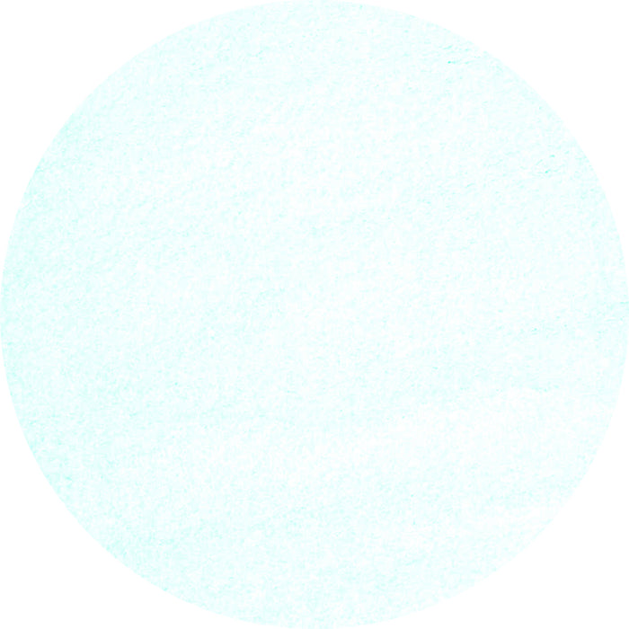 Round Solid Turquoise Modern Rug, con464turq