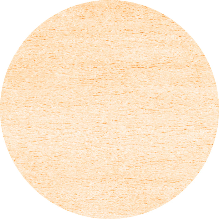 Square Solid Orange Modern Rug, con465org