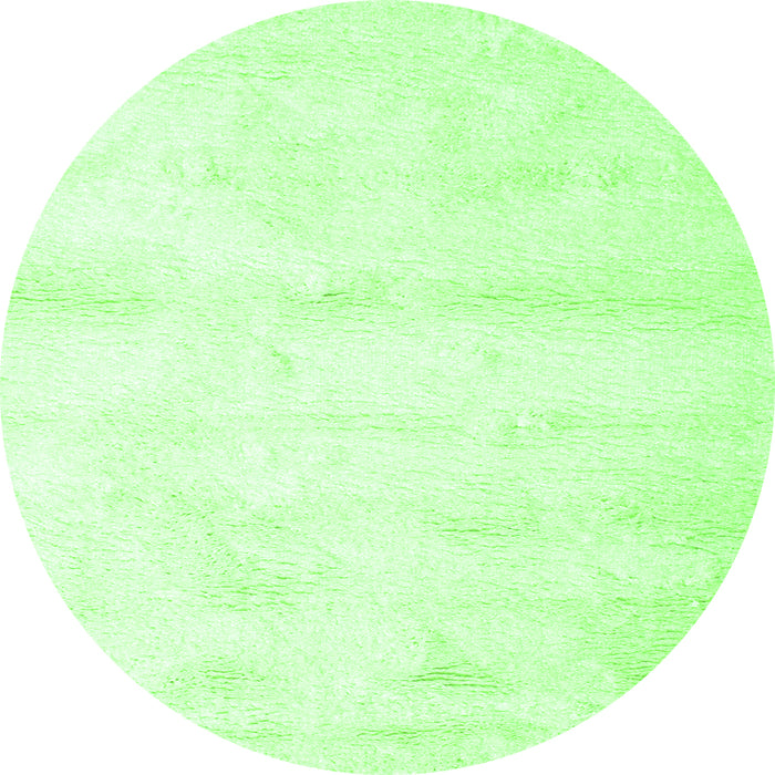 Machine Washable Solid Green Modern Area Rugs, wshcon466grn